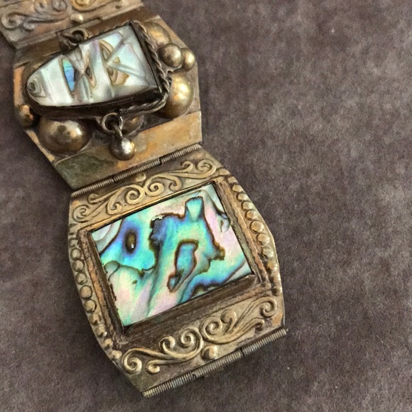 Bracelet - gold with beautiful stones - Picture 4 of 7